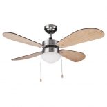 Haeger Cozy Fan FC424006A Ventilador de Techo con Luz 50W 107cm Madera