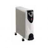 FM Calefacción RW-25 Radiador de Aceite 11 Elementos 2500W