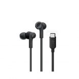 Belkin Rockstar Auriculares USB-C Negros