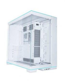 Caja ordenador gaming Lian-Li e-ATX O11D Evo rGB Cristal templado Blanco