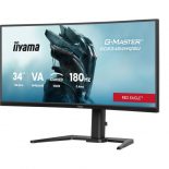 iiyama G-Master GCB3484WQSU-B1 34' VA CURVO UWQHD 180Hz 0.4ms FreeSync USB-A Altavoces Altura Ajustable