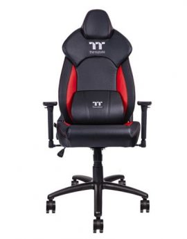 Thermaltake GGC-VCO-BRLWDS-01 V Comfort Silla Gaming Negra/Roja