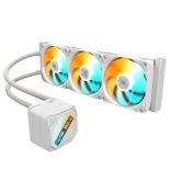 Refrigeración Líquida GIGABYTE GAMING 360 ICE 360mm 3 Ventiladores ARGB Daisy-Chain Blanco