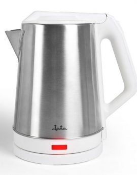 Jata JEHA1723 Hervidor 2L 1500W Acero inoxidable/Blanco