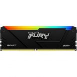 Memoria RAM Kingston FURY Beast RGB 16GB/ DDR4/ 3200MHz/ 1.35V/ CL16/ DIMM - KF432C16BB12A/16