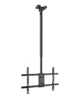 Soporte de Techo Giratorio/ Inclinable/ Nivelable TooQ LPCE1186TSLI-XL-B para TV de 43-86'/ hasta 60kg Reacondicionado