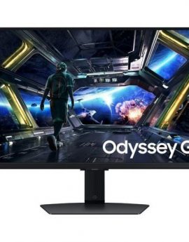 Smart Monitor Gaming Samsung Odyssey G7 G70D S27DG702EU 27'/ 4K/ 1ms/ 144Hz/ IPS/ Multimedia/ Regulable en altura/ Smart TV/ Negro Reacondicionado