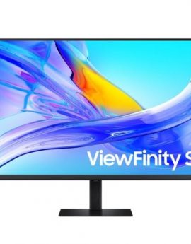 Monitor Profesional Samsung ViewFinity S8 S80UD S37D804UAU 37'/ 4K/ Regulable en altura/ Negro