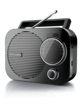 Muse M-050 R Radio Portátil Negra