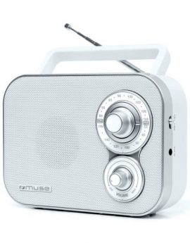 Muse M-051 RW Blanco / Radio Portátil