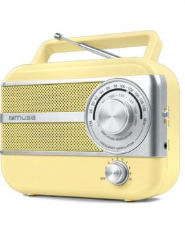 Muse M-056 SC Amarillo Vintage / Radio Portátil