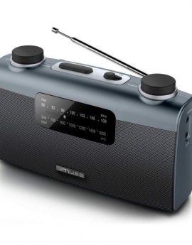 Muse M-058 R Gris / Radio Portátil