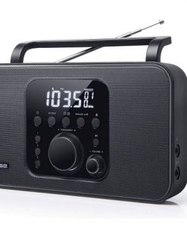 Muse M-091 R Radio Portátil Digital Negra