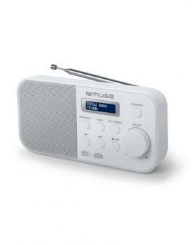 Muse M-109 DBW Radio Portátil DAB+ Blanca