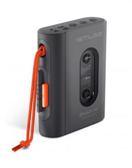 Muse M-132 WM Negro / Reproductor de Casetes de Audio / Bluetooth