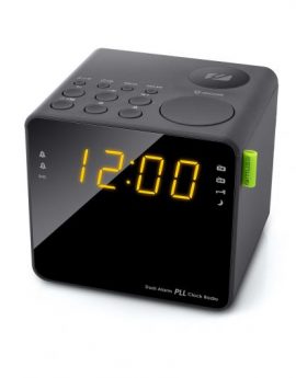 Muse M-187 CR Radio Despertador Negro