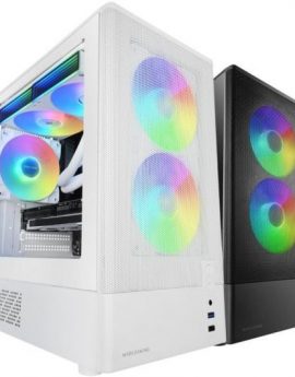 Caja Gaming Minitorre Mars Gaming MC-ONYX/ Blanca