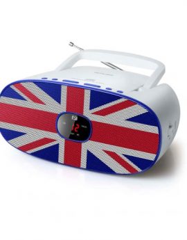 Muse MD-205 UK Blanco / Radio CD Portátil