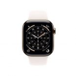 Apple Watch Series 11/ GPS/ Cellular/ 46mm/ Titanio Dorado/ Correa Deportiva Rosa Rubor (S/M) Reacondicionado