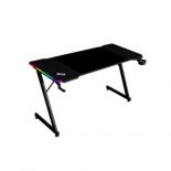 Mars Gaming MGD-X140RGB Mesa Ergonómica ARGB Mando Alfombrilla XXL Soportes Externos 140x60cm Negro