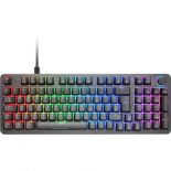 Teclado Gaming Mecánico Mars Gaming MKPROYES/ Switch Amarillo Reacondicionado