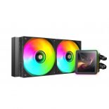 Mars Gaming Ml-visionpro240 Refrigeración Líquida Aio Tdp 500w 2x Ventiladores Argb Pantalla Negro