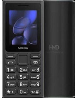 Teléfono Móvil Nokia 105 2G 2024/ Negro