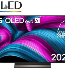 Televisor LG OLED Evo AI C5 OLED48C56LB 48'/ Ultra HD 4K/ Smart TV/ WiFi