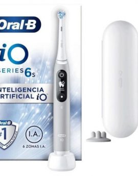 Cepillo Dental Oral-B iO Serie 6S/ Incluye 2 Recambios/ Gris