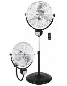 Ventilador 2 en 1 Orbegozo PWS 3050/ Pie/ Pared/ 120W/ Aspas 50cm/ 3 velocidades