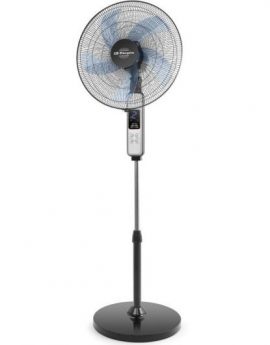 Ventilador de Pie Orbegozo SF 0346/ 80W/ 5 Aspas 45cm/ 3 velocidades