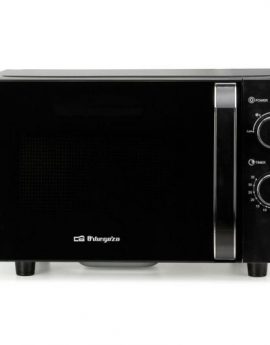Microondas Orbegozo MI 2061 CE/ 700W/ Capacidad 20L/ Negro