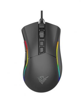 Ratón gaming Phoenix void 12000 dpi de alto rendimiento negro rGB usb