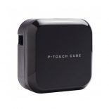 Rotuladora electrónica profesional portatil Brother PT-P710BT Cube - transferencia térmica - cintas tze hasta 24mm - bluetooth/usb