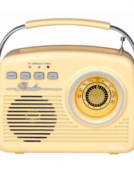 Lauson RA143 Vintage Crema / Radio Portátil