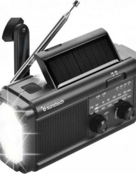Radio Portátil Sunstech RPE25/ Negra