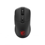 MSI VERSA 300 ELITE WIRELESS Ratón Gaming mano derecha RF Wireless + Bluetooth + USB-C Óptico 26000 DPI Negro