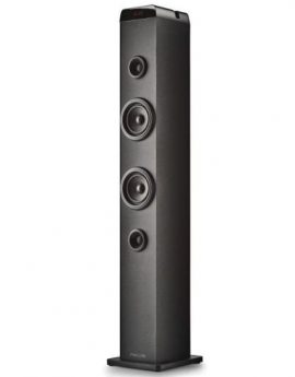 Torre de Sonido con Bluetooth NGS SKY CHARM PRO/ 50W/ 2.0/ Negra