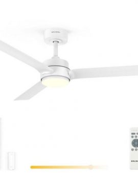 Ventilador de Techo Grunkel SKYEASY47/ 30W/ 3 Aspas 119cm/ 6 Velocidades