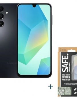 Samsung Galaxy A16 4GB 128GB 6.7’ Negro + protector pantalla PanzerGlass SAFE