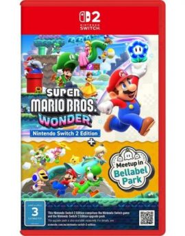 Juego para Consola Nintendo Switch 2 Super Mario Bros. Wonder + Parque Belabel
