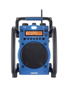 Sangean U-3 Radio AM/FM Portátil Sumergible Especial para Exterior Azul/Negro
