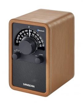 Sangean WR-15BT Cuero Marrón / Radio de Estantería
