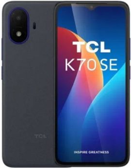 Smartphone TCL K70 SE 4GB/ 64GB/ 6.56'/ 4G/ Negro