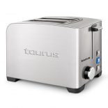 Taurus Mytoast II Legend Tostadora 2 Ranuras 850W Acero Inoxidable