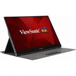 Viewsonic TD1655 pantalla para PC 39.6 cm (15.6') 1920 x 1080 Pixeles Full HD LED Pantalla táctil Multi-usuario Negro/Plata
