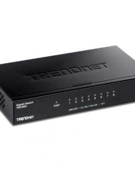 Switch TRENDnet TEG-S83 8 Puertos/ RJ-45 Gigabit 10/100/1000