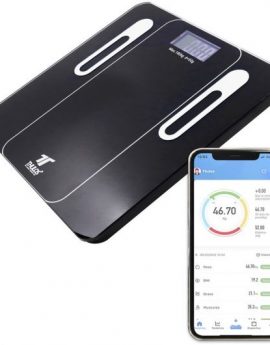 Bascula de baño Thulos TH-BD121 carga maxima 180kg - app para ios y android