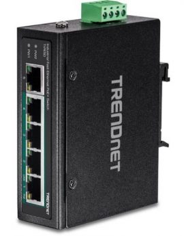 Switch TRENDnet TI-PE50 5 Puertos/ RJ-45 Gigabit 10/100 PoE