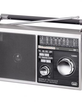 Radio Trevi MB 749 W Portátil Multibanda Estilo Retro AW/USB Metal Gray